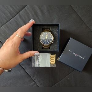 Tommy Hilfiger Gold Men's Harley Watch (NIB)